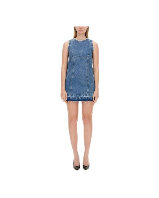 Moschino Blue Short Dresses