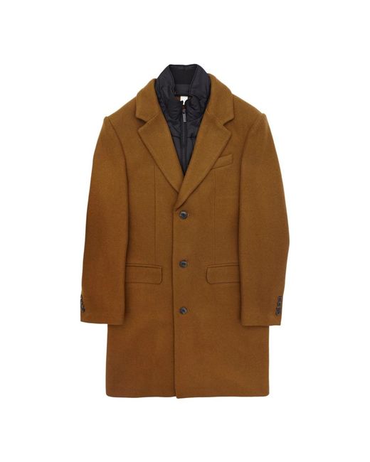 SELECTED Brown Single-Breasted Coats for men