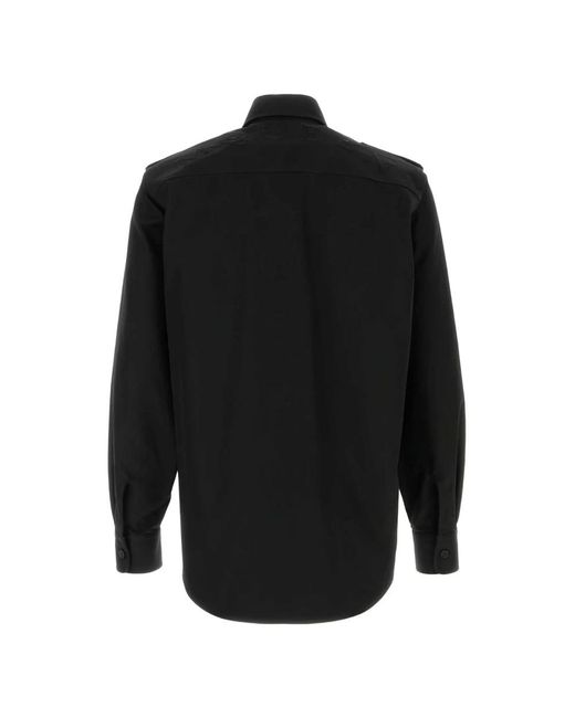 McQueen Black Casual Shirts for men