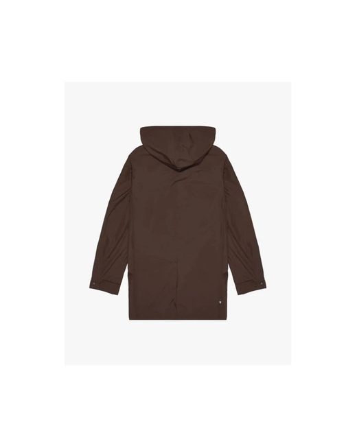 Aquascutum Brown Parkas for men