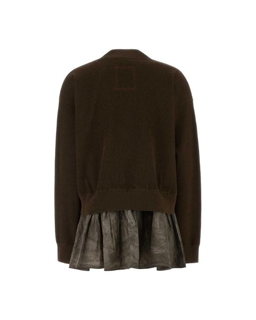 Cardigans Uma Wang de color Brown