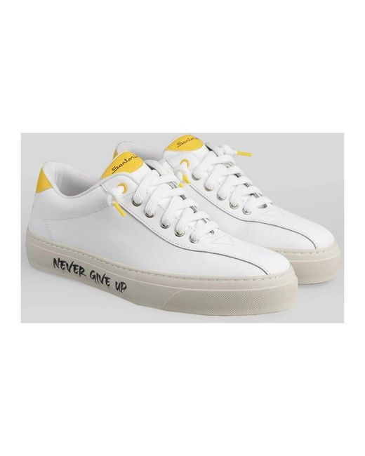 Sartorio Napoli White Sneakers for men
