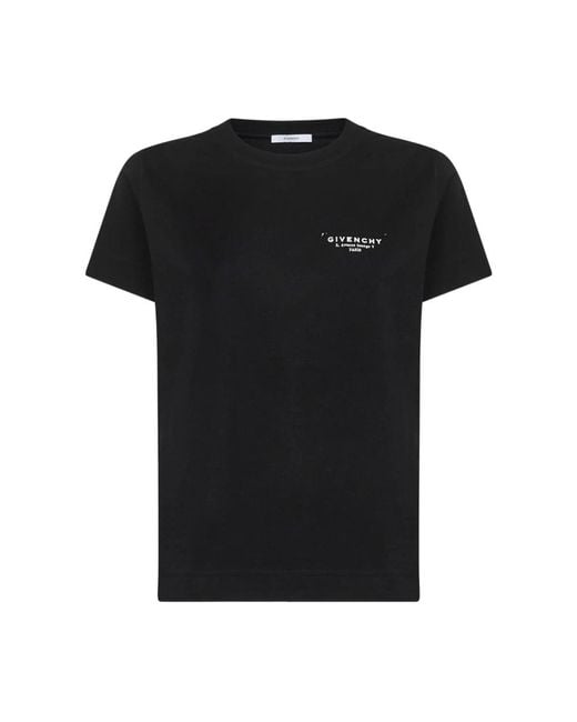 Givenchy Black T-Shirt With Logo