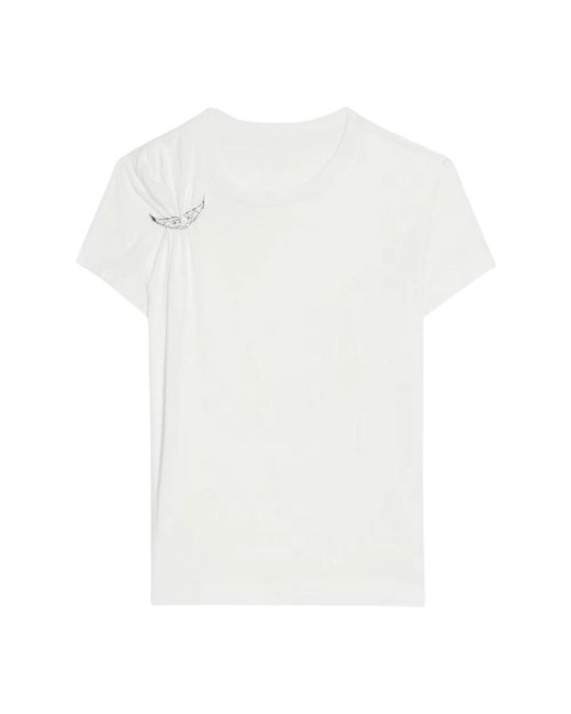 Zadig & Voltaire White T-Shirts