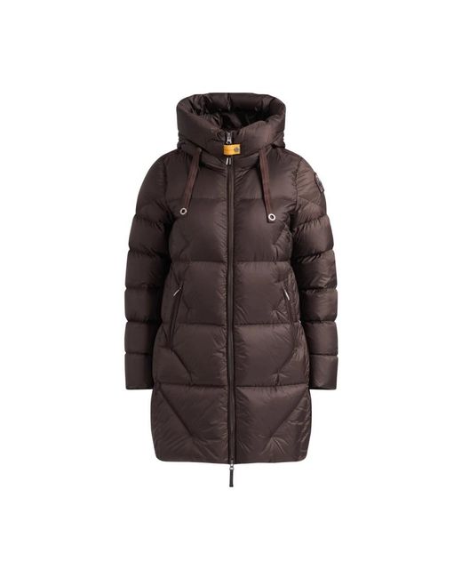Parajumpers Jassen ,Bruin ,Nylon Bruine Technische Stof Donsjas in het Brown