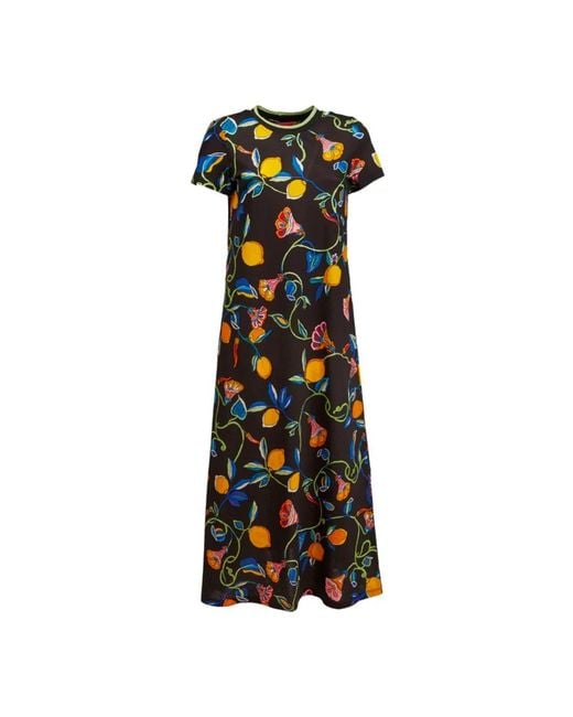 Midi Dresses LaDoubleJ de color Black
