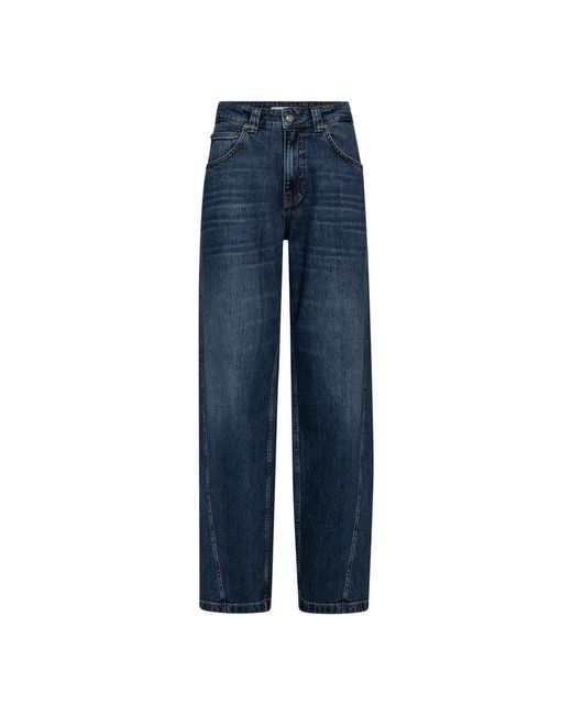 co'couture Rechte Jeans in het Blue