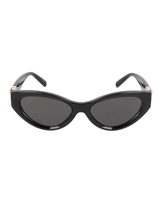 Tiffany & Co Black Elegante Cat Eye Brille
