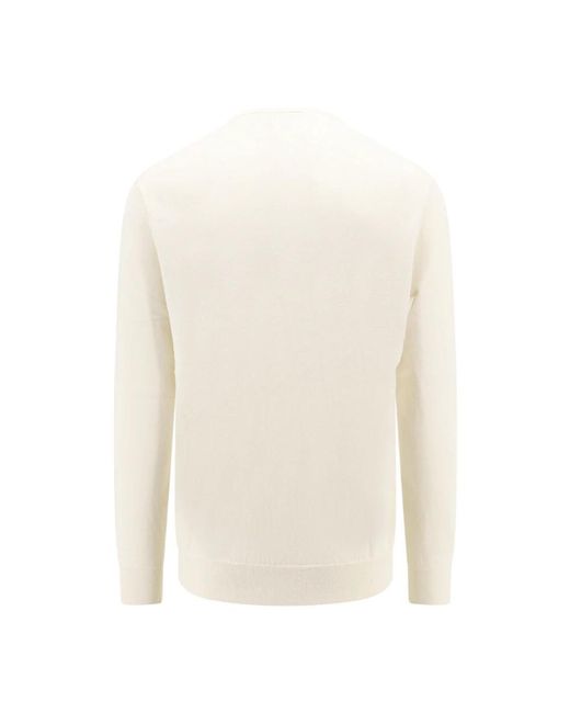 Polo Ralph Lauren White Round-Neck Knitwear for men