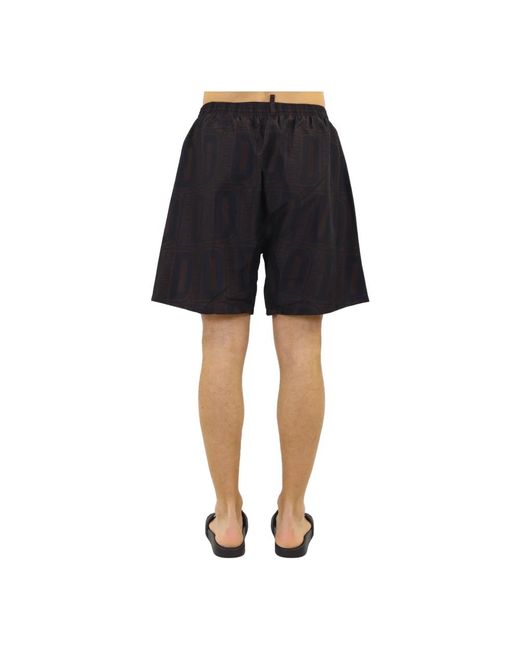 DSquared² Badmode ,Zwart ,After Midnight Goth Badmode in het Blue voor heren