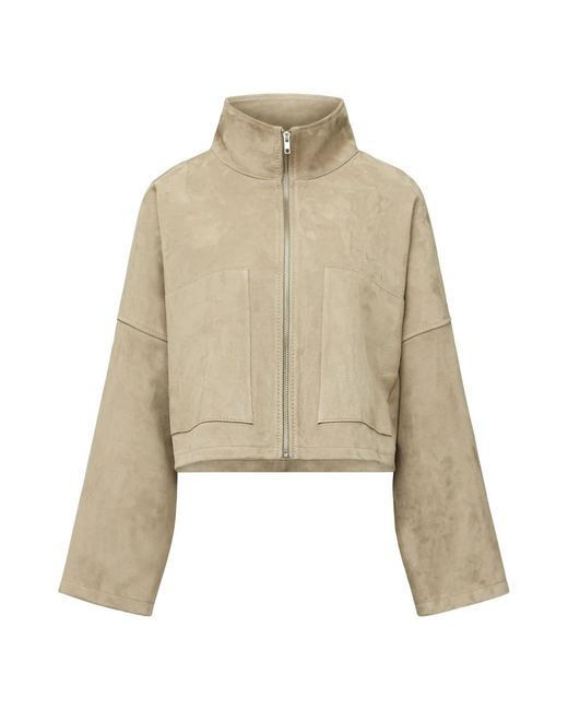 Leather Jackets Drykorn de color Natural