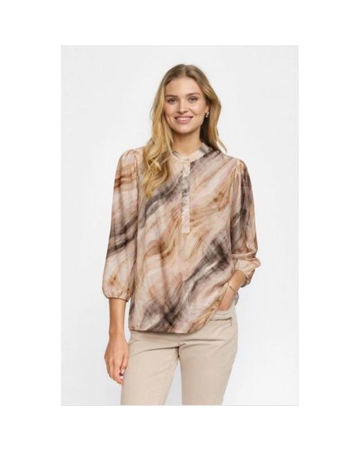 2-Biz Brown Blouses