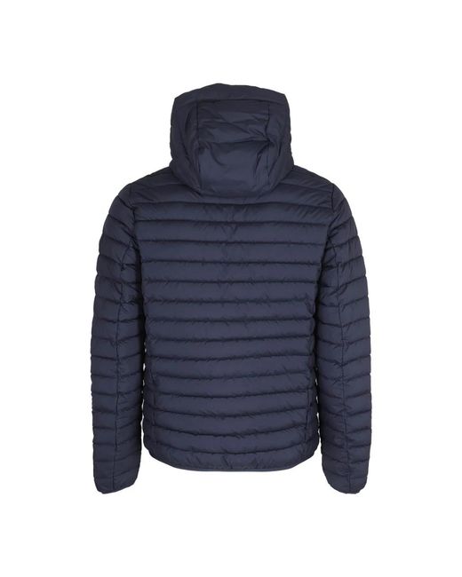 Save The Duck Blue Winter Jackets for men