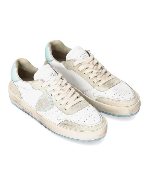 Philippe Model White Sneakers