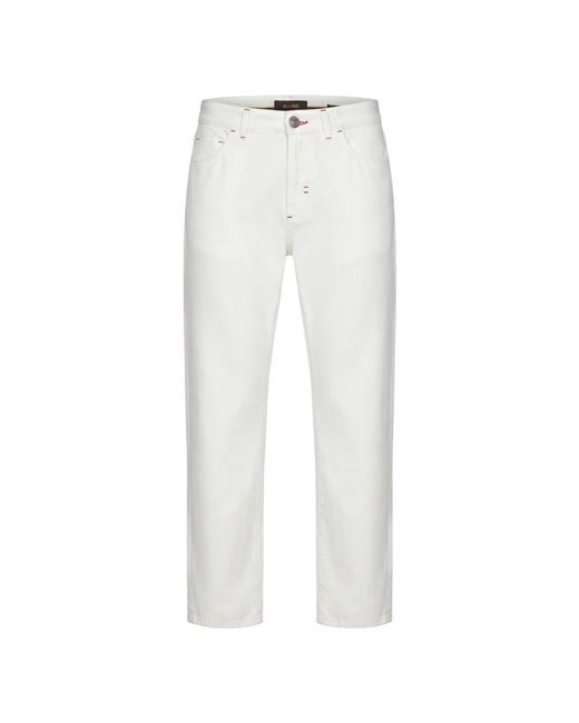 Moorer Elegante Broek in het White