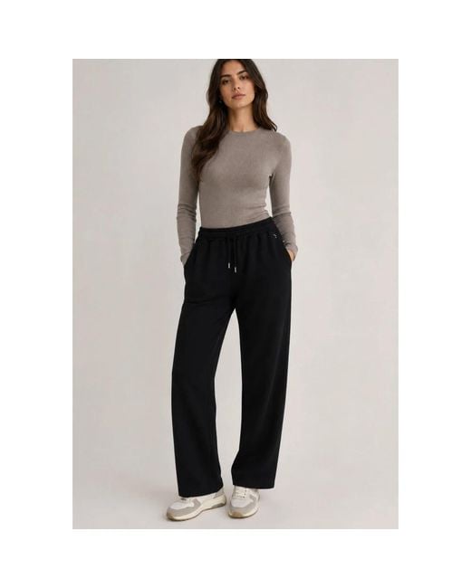 Sportmax Black Wide Trousers