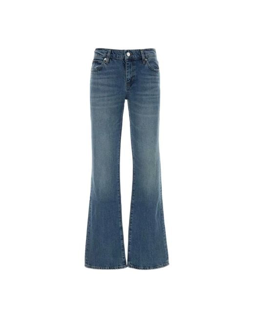 FRAME Blue Flare Jeans