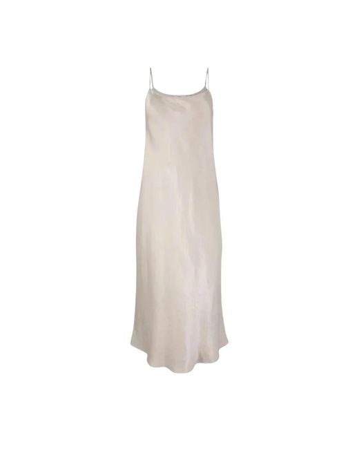 Midi Dresses Vince de color White