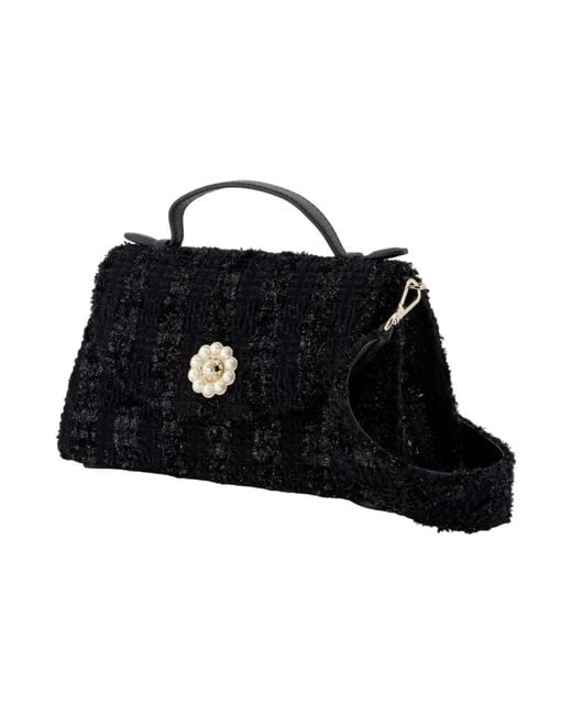 Simone Rocha Black Valentine Pouch