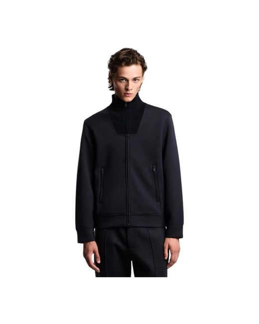 Emporio Armani Blue Zip-Throughs for men