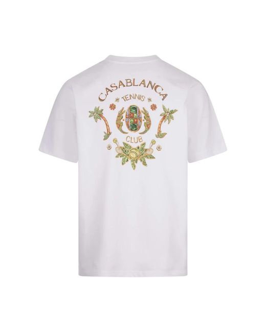 Casablancabrand White T-Shirts for men