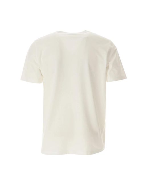 PS by Paul Smith Flaschendruck weißes rundhals-t-shirt in White für Herren