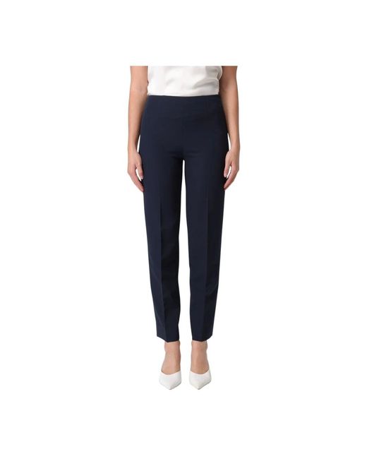 PT01 Cropped Trousers in het Blue
