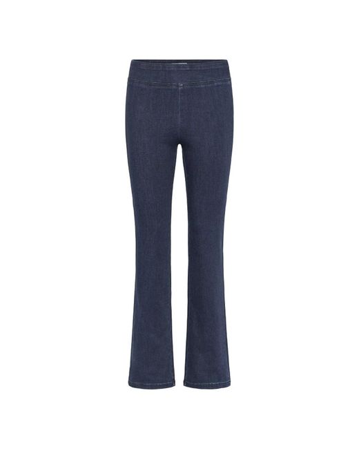 Part Two Blue Wide Trousers