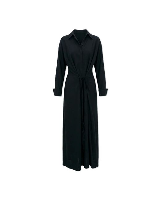 Sportmax Black Shirt Dresses