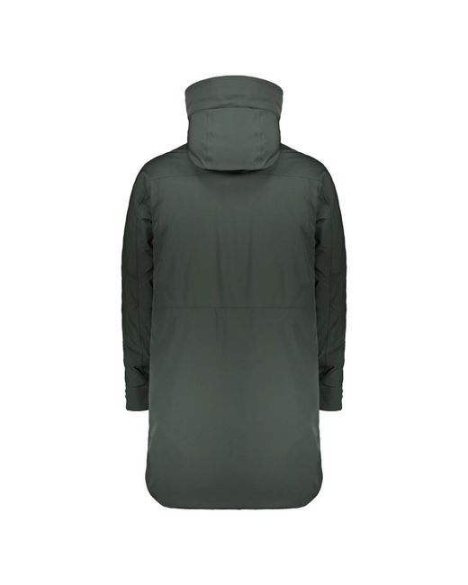 Moorer Jassen ,Groen ,Polyester Dubbel Gevoerde Parka Met Ganzendons in het Green voor heren