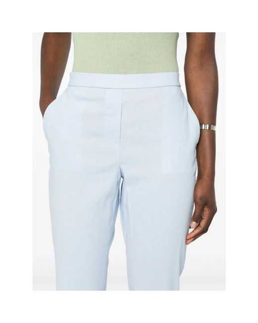 Trousers > cropped trousers Theory en coloris Blue