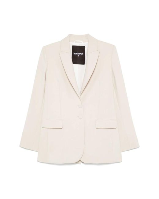 Blazers Patrizia Pepe de color Natural