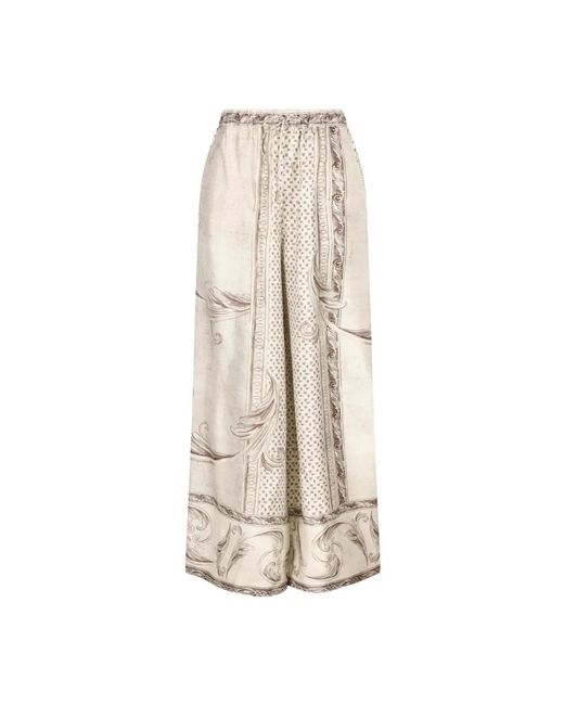 Max Mara Natural Wide Trousers