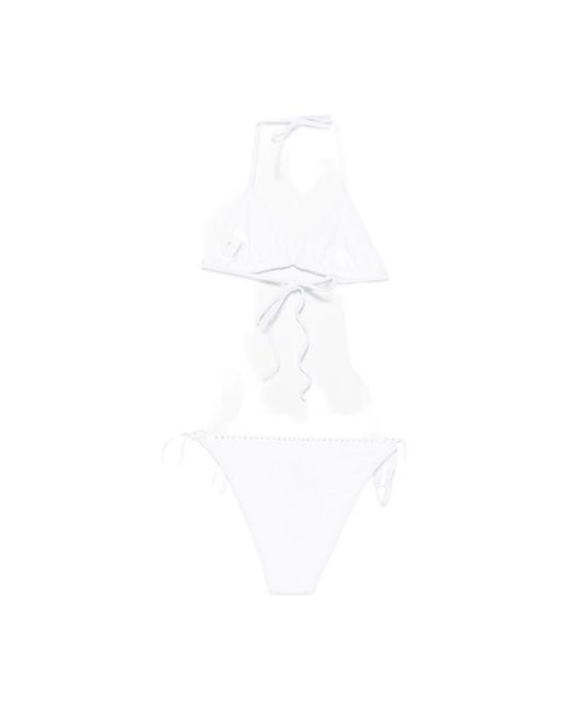 Hunza G White Bikinis