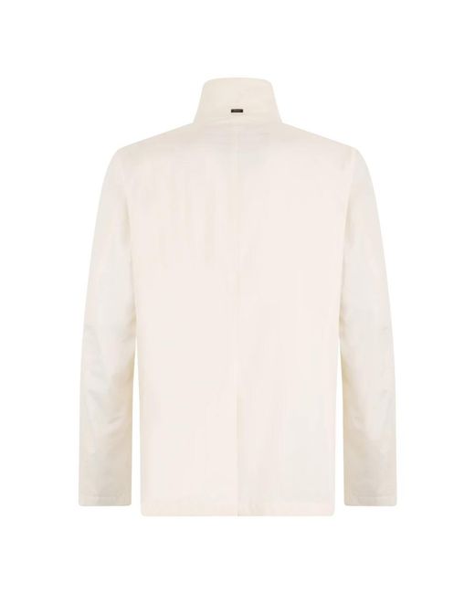 Herno Jassen ,Wit ,Polyester Elegante Jas in het White voor heren