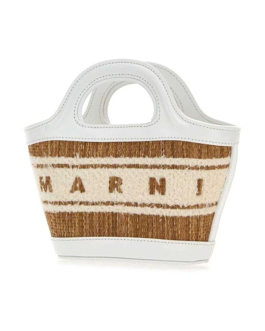 Handbags di Marni in Metallic