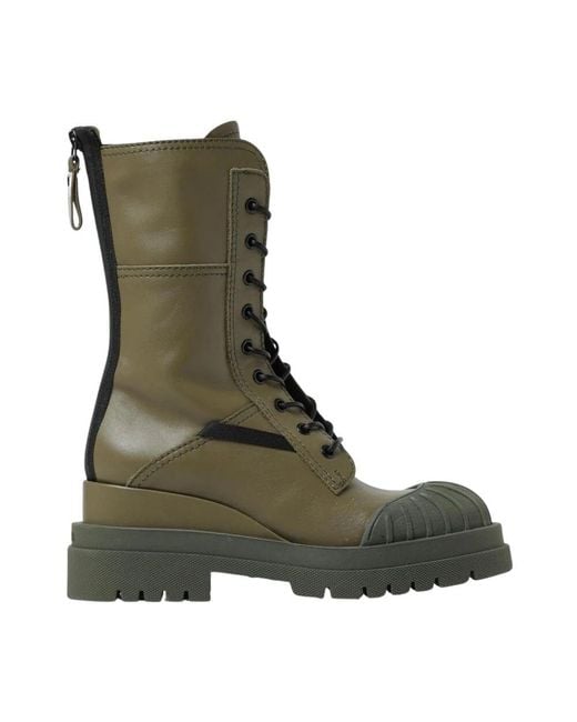 Lace-Up Boots Premiata en coloris Green