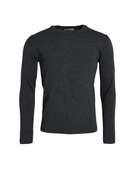 Knitwear > round-neck knitwear Dolce & Gabbana pour homme en coloris Black