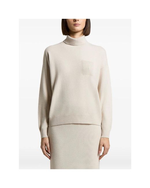 Peserico Natural Turtlenecks