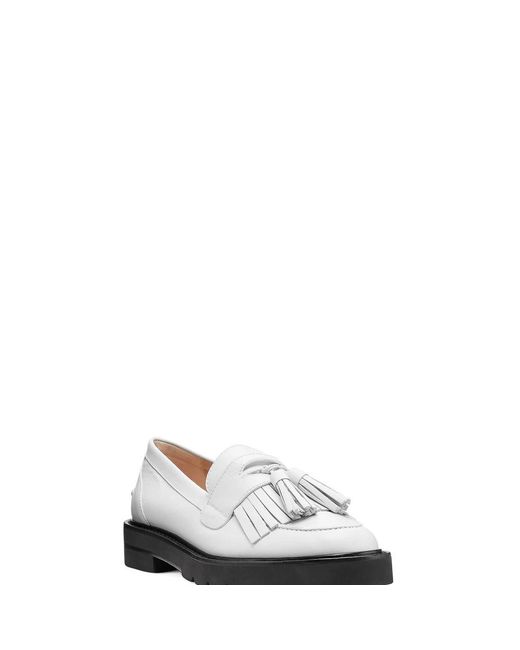 Stuart Weitzman White Mila Lift