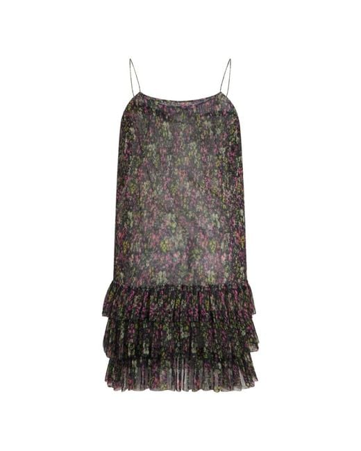 Philosophy Di Lorenzo Serafini Gray Short Dresses