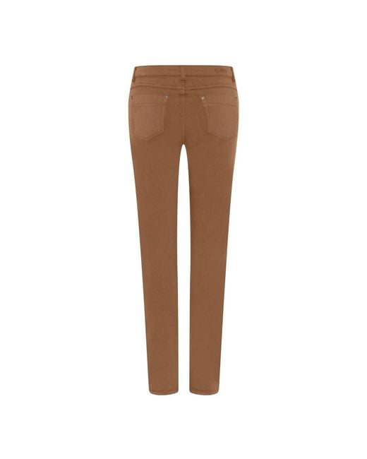 Cro Brown Skinny Fit Jeans