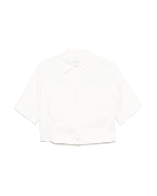 Shirts Max Mara de color White