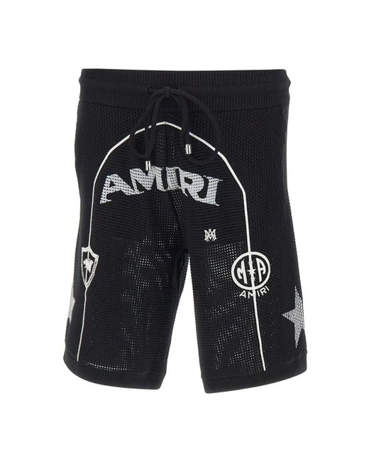 Amiri Black Casual Shorts for men