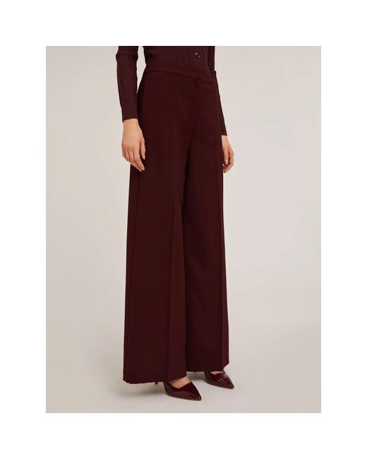 Wide Trousers di mötivi in Red