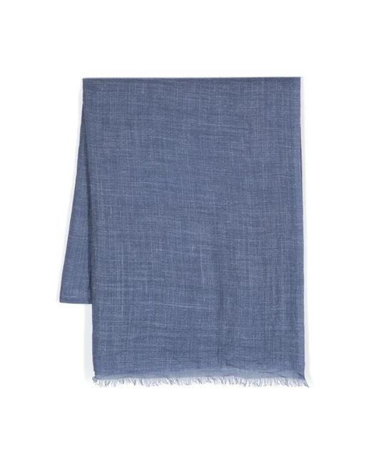 Silky Scarves di Brunello Cucinelli in Blue da Uomo
