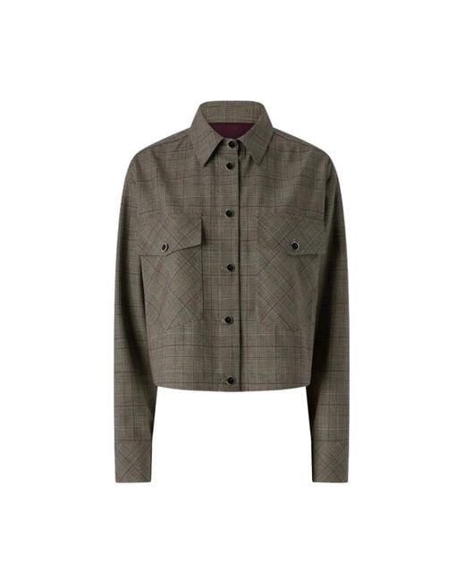 Pinko Green Bomber Jackets