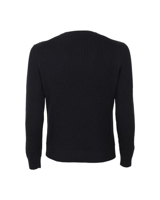 Round-Neck Knitwear FILIPPO DE LAURENTIIS de hombre de color Blue