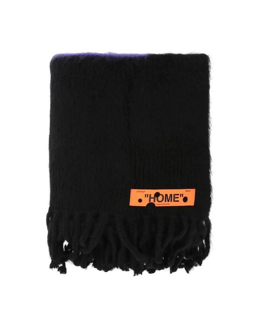 Off-White c/o Virgil Abloh Black Winter Scarves