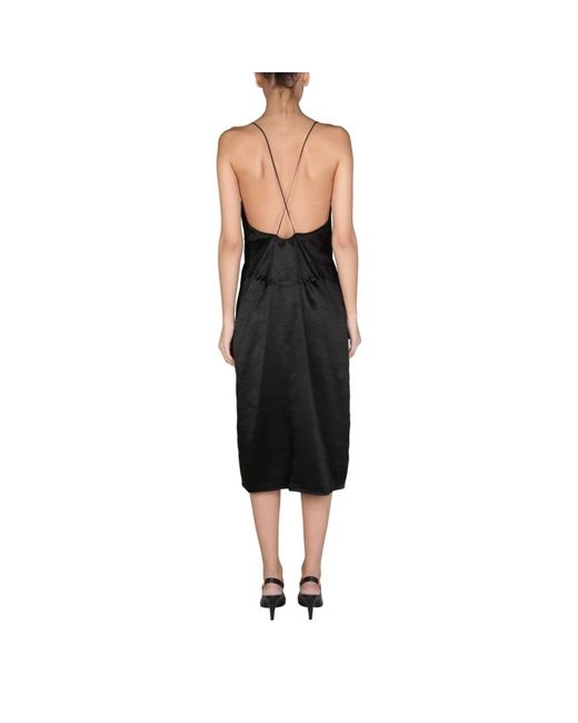 DSquared² Kleedjes ,Zwart ,Jurk Ondervest in het Black
